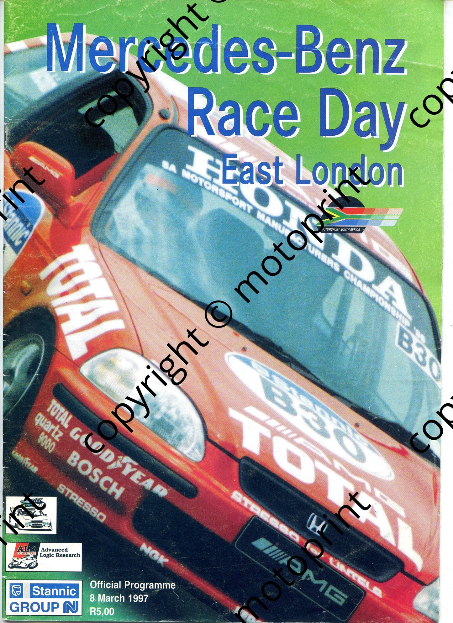 1997 March EL Cover, entries ALR MC, Gp N, Regional mods, clubmans, WEsbank mod, Historic, For E, regional mc