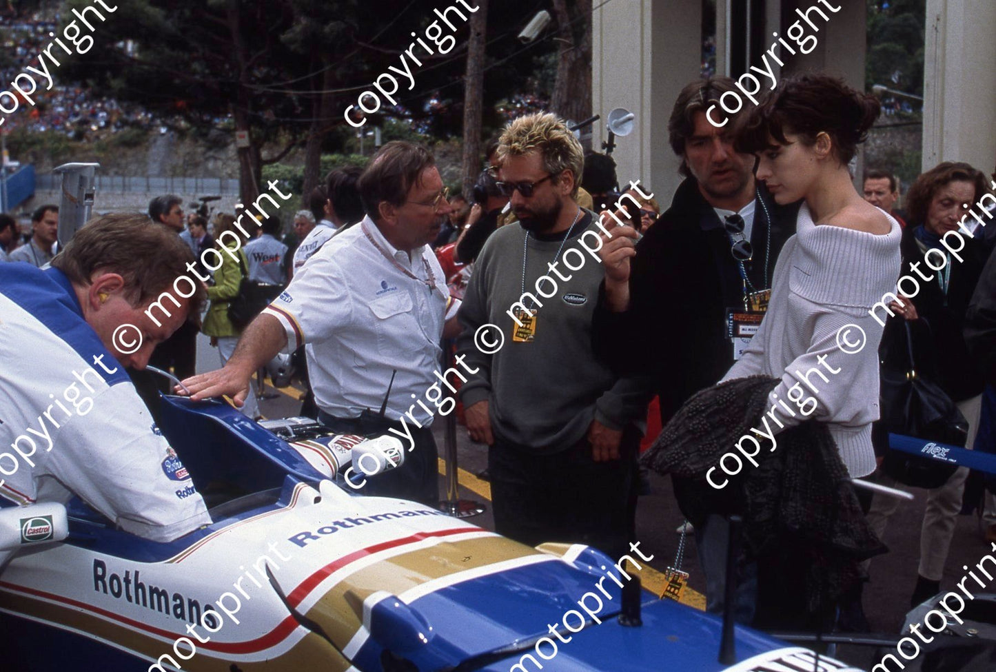 1997 Monaco GP Luc Bresson film director 307