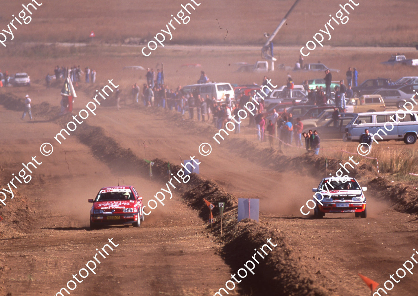 1997 Toyota Dealer Rally 7 Tjaart vd Walt, CIndy Harding Golf 8 (Watling Photo) (2)