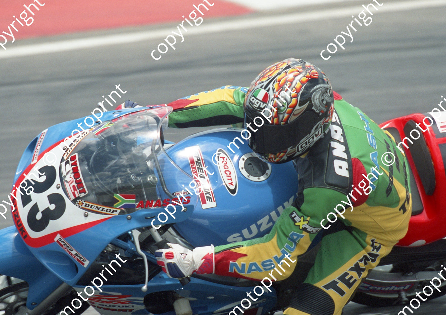 1998 Kya Nov SA v Aus 23 Brad Anassis Suzuki (Colin Watling Photographic) (87)