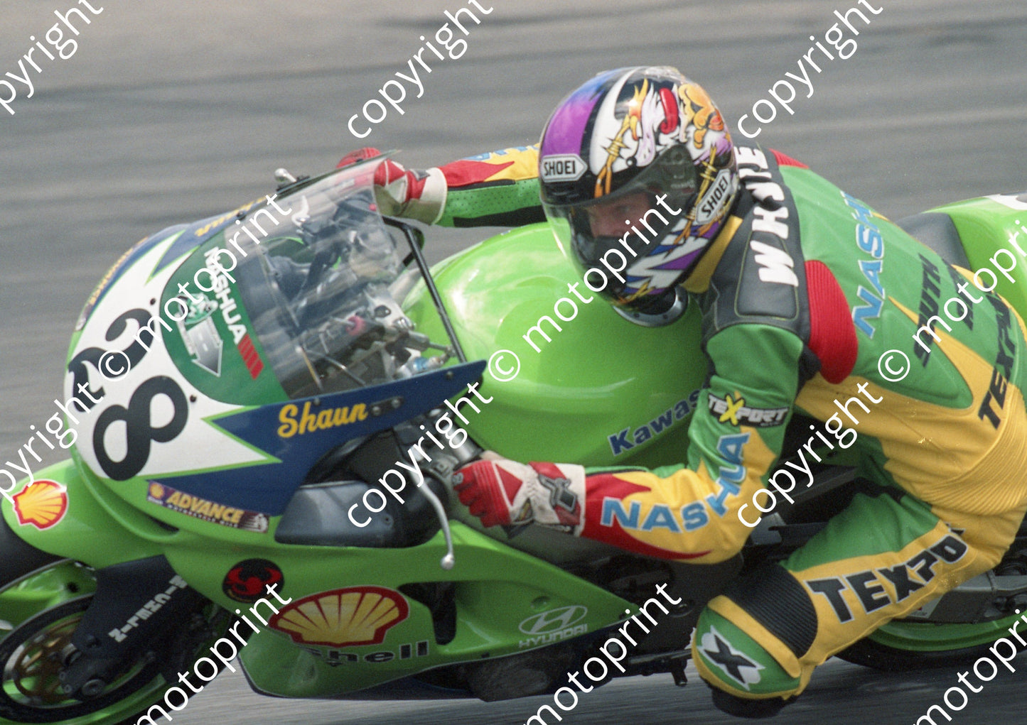 1998 Kya Nov SA v Aus 28 Shaun Whyte Kawasaki (Colin Watling Photographic) (77)