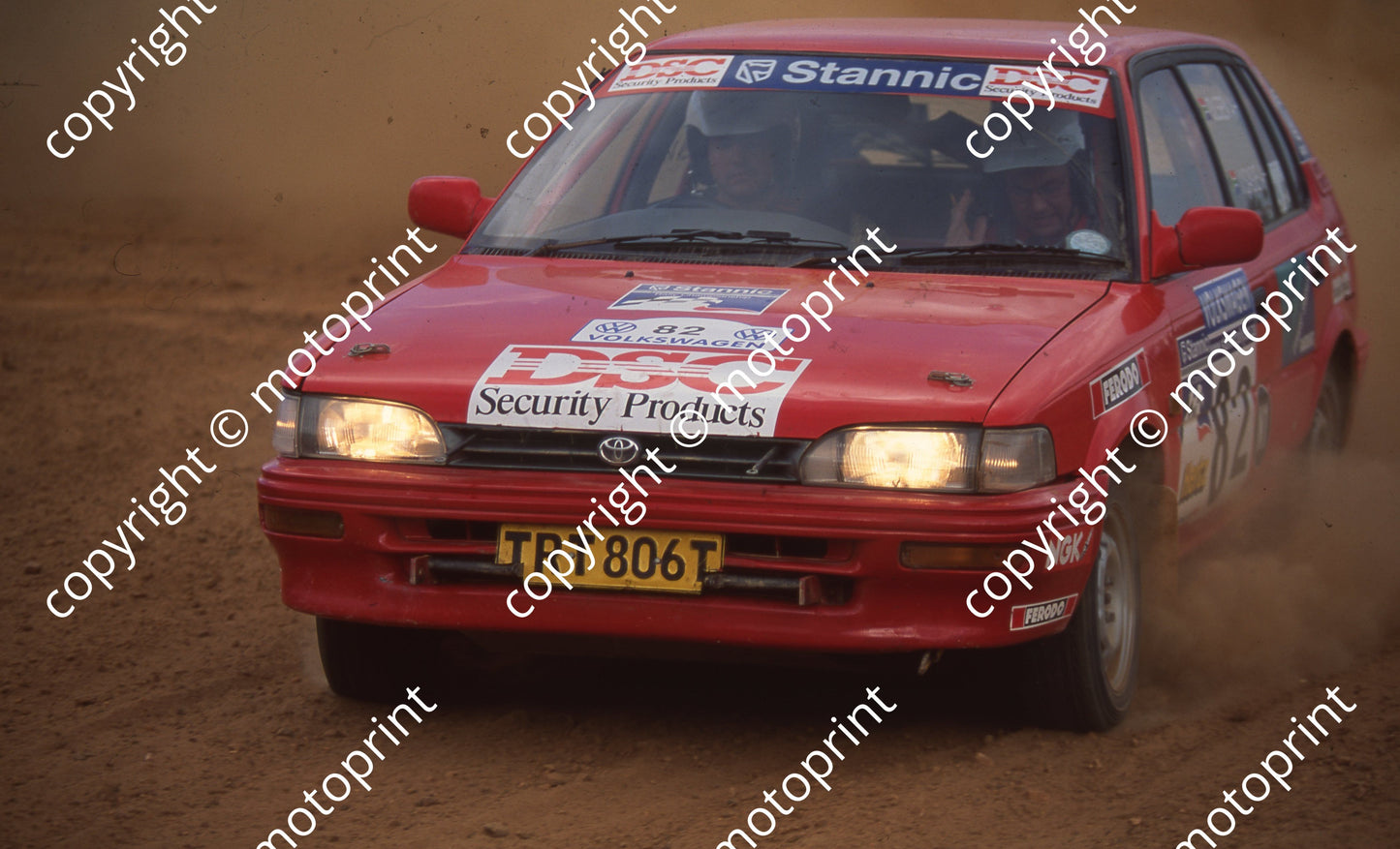 1998 VW Rally 82 Olson, Visagie Toyota (Watling Photo ) (15)