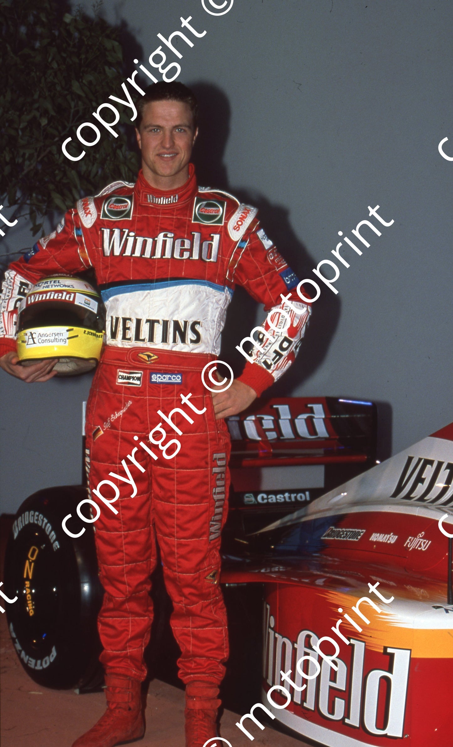 1999 At team launch Ralf Schumacher Williams FW21 (22)