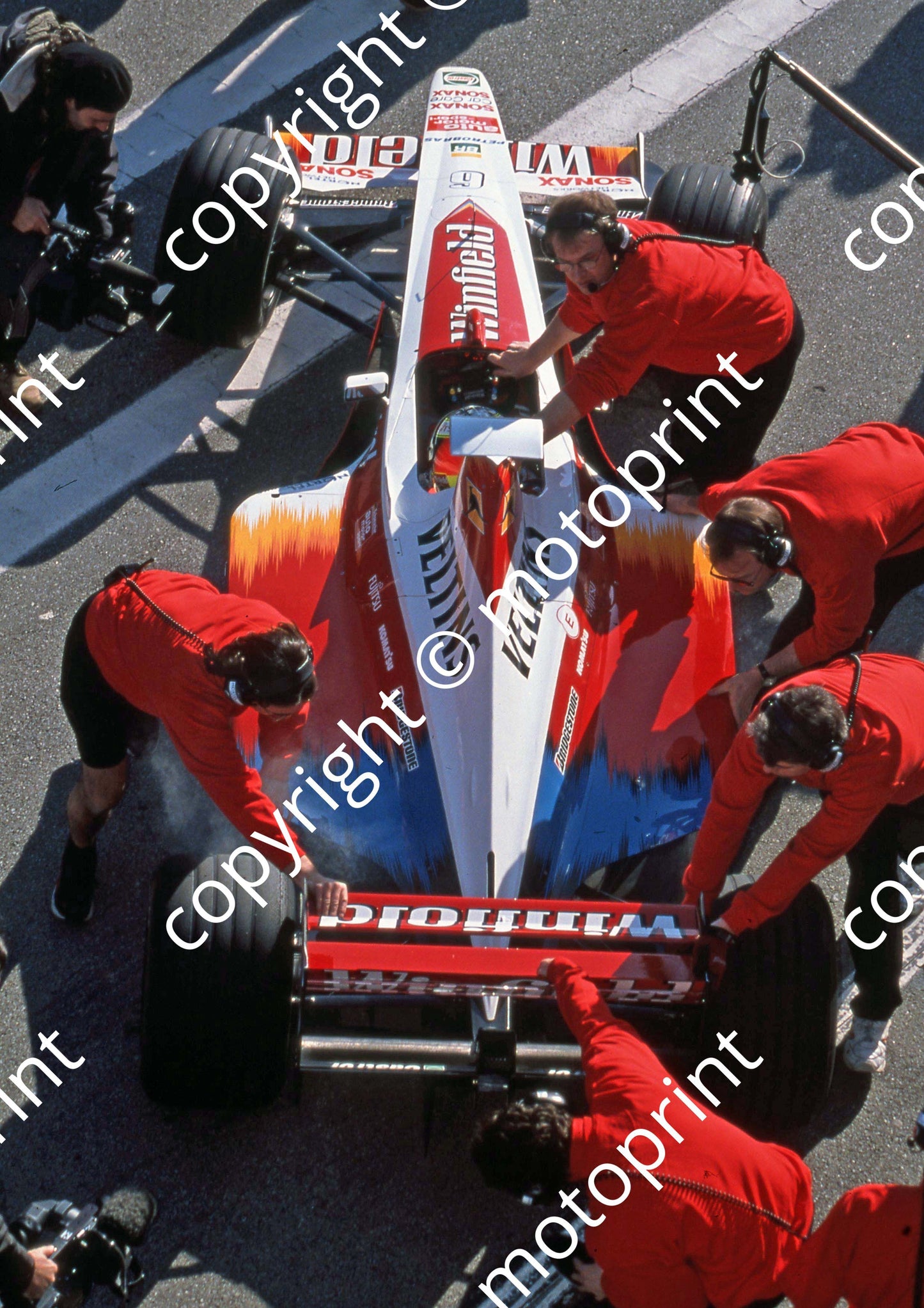 1999 At team launch Ralf Schumacher Williams FW21 (23)
