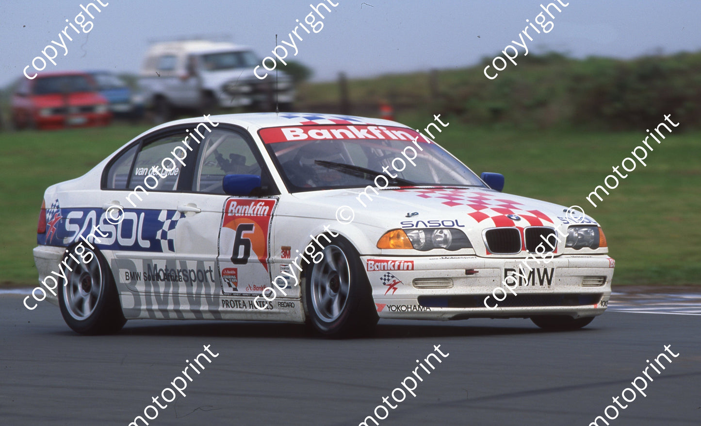 1999 EL Bankfin 6 Shaun vd Linde BMW318i (Watling Photo) (10)
