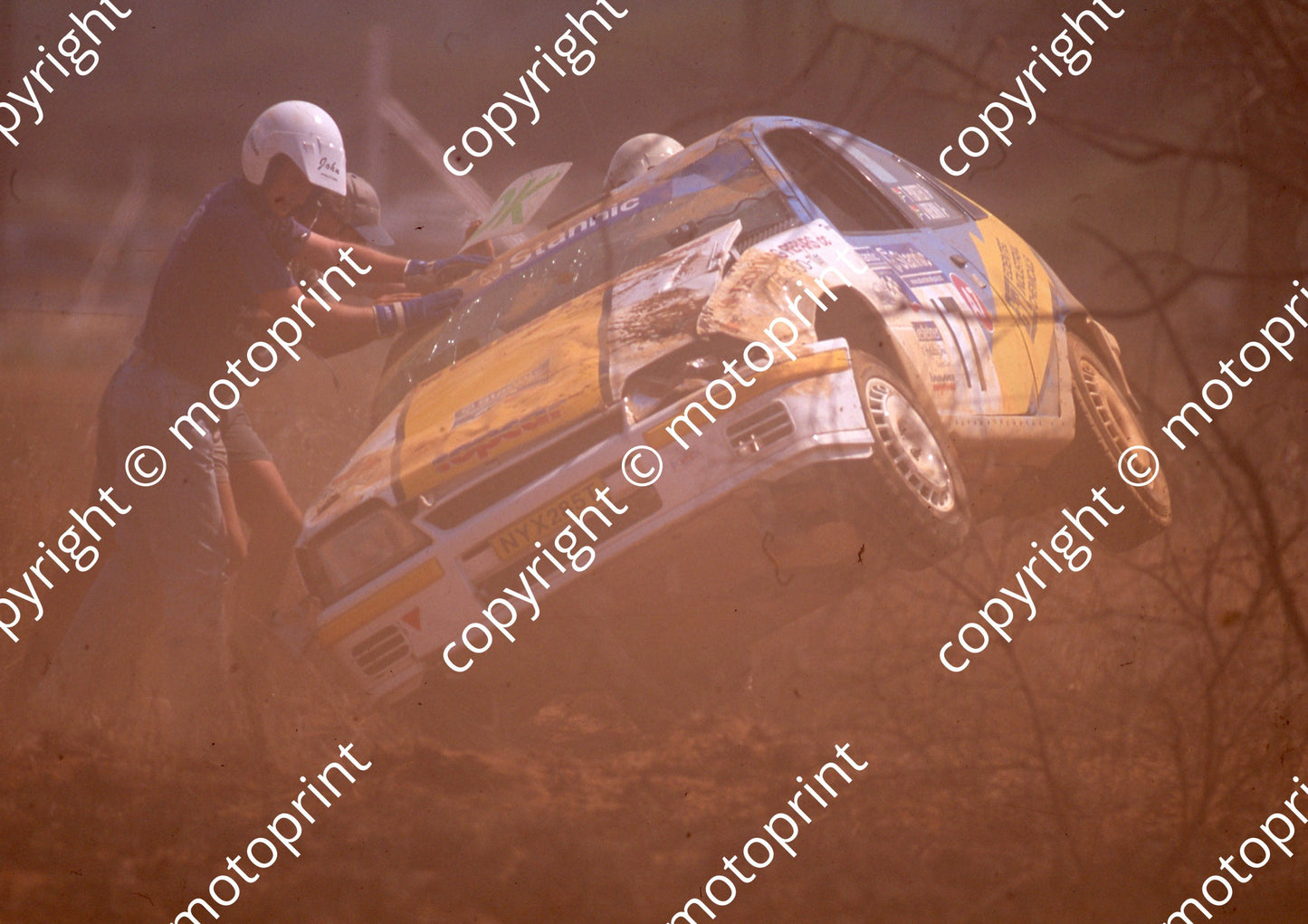 1999 Gestetner Rally 17 John Brewin, Terry Porter Opel (Colin Watling Photographic) (3)