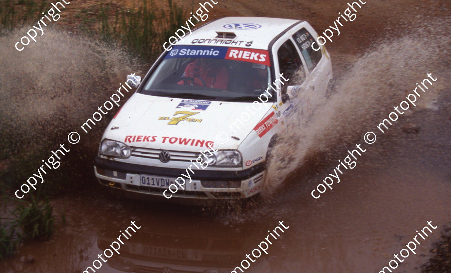 1999 Great North Rally 11 Tjaart vd Walt, Cindi Harding Golf (Watling Photo) (1)