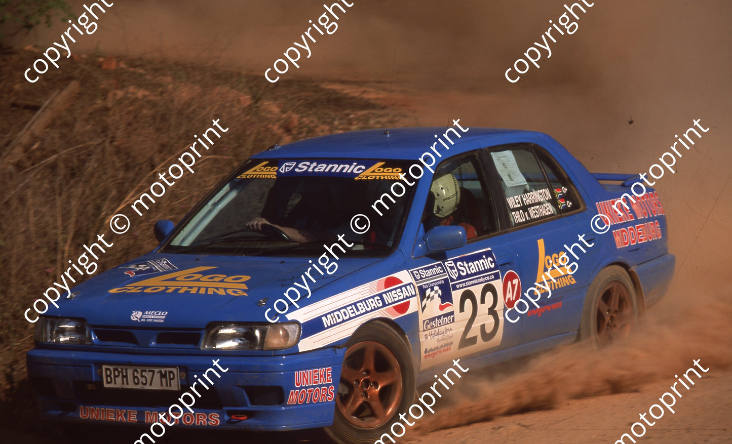 1999 Great North Rally 23 Wiley Harrington, Thilo van Westernhagen (Watling Photo) (6)