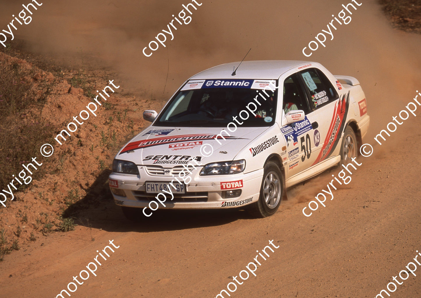 1999 Great North Rally 50 Hannes Grobler, Nic Hadden Sentra (Watling Photo) (55)