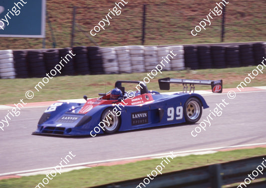 1999 Kya ISP 99 Bruneau Merzario Rostan Debora LMP296 BMW (Watling Photo)