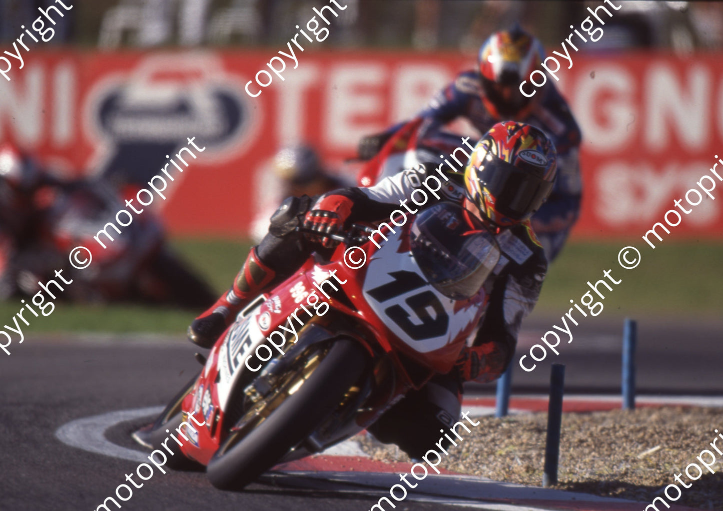 1999 Kya SBK 19 Lucio Pedercini Ducati (Watling Photo) (2)