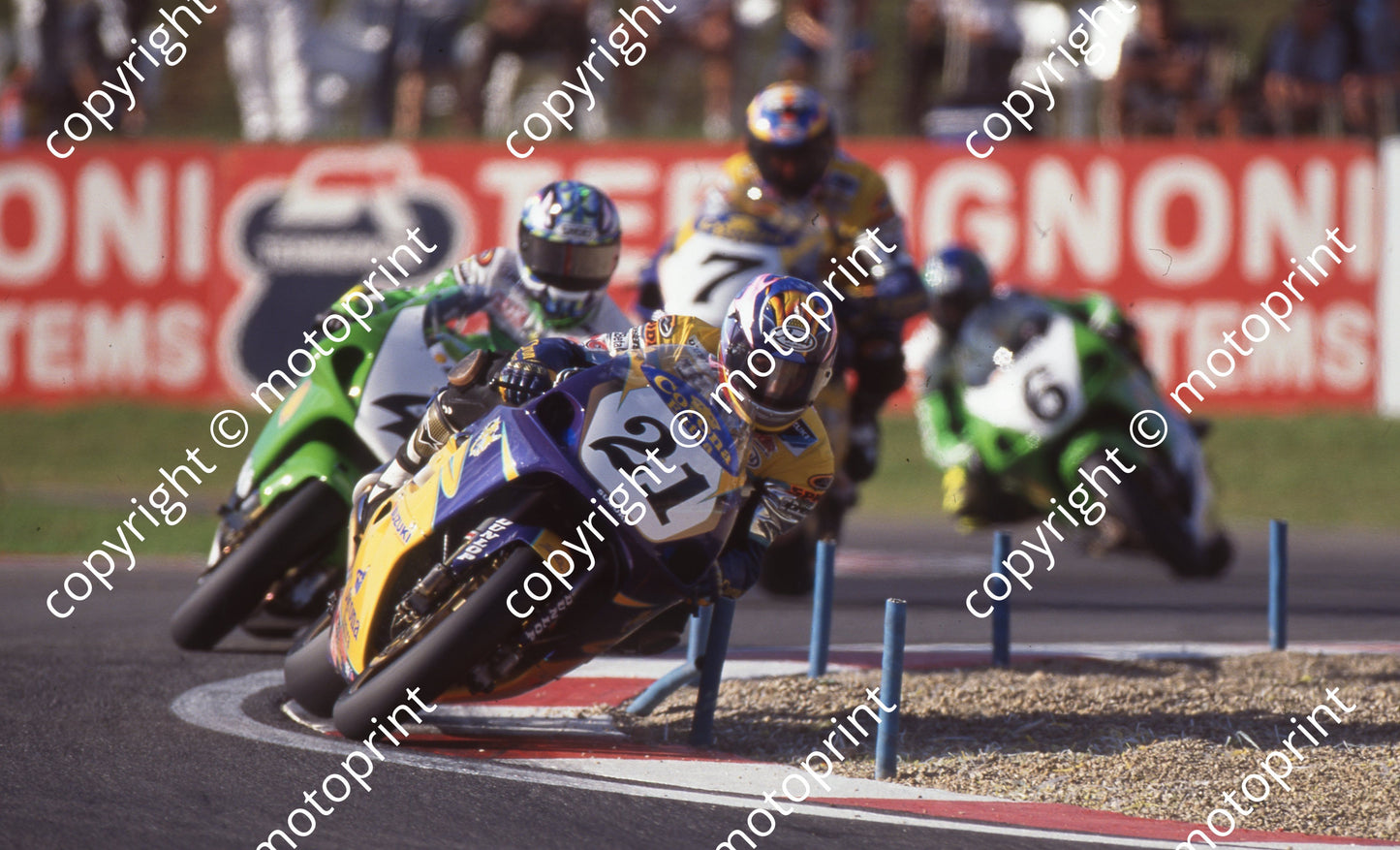 1999 Kya SBK 21 Katsuaki Fujiwara Suzuki (Watling Photo) (3)