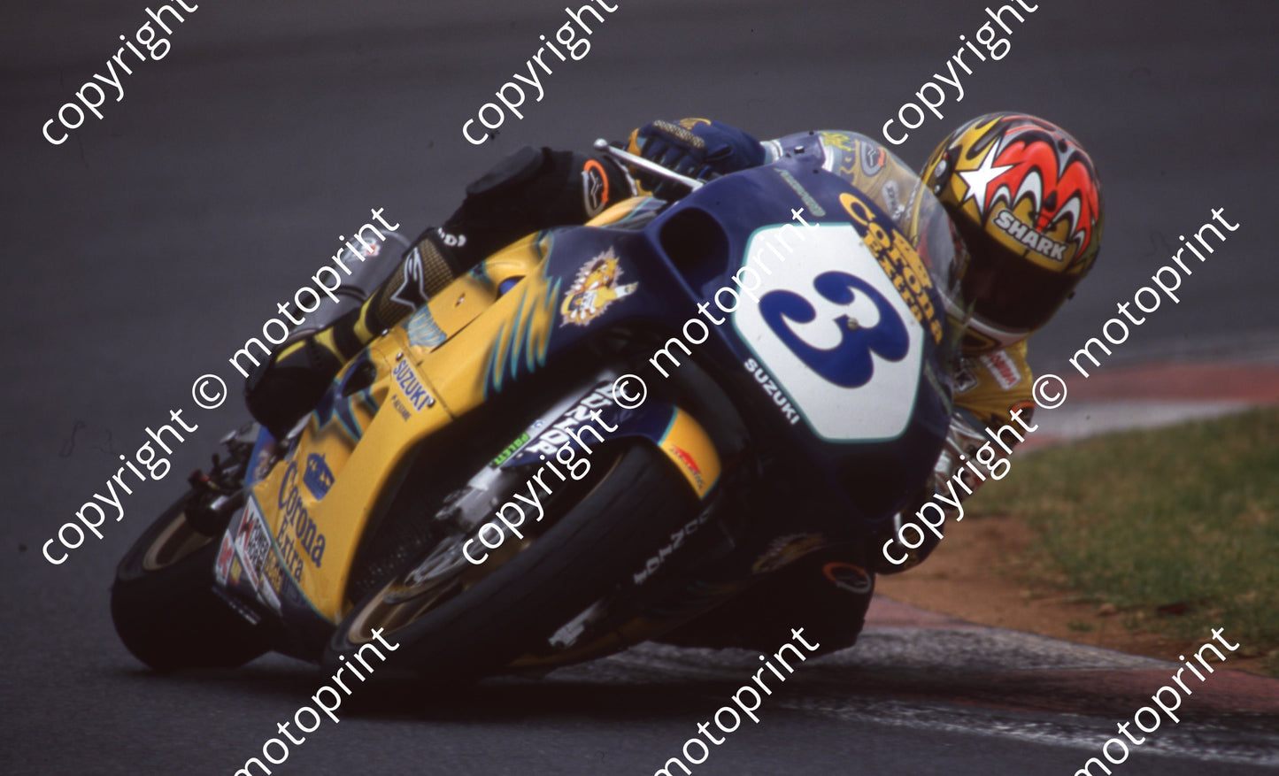 1999 Kya SSP 3 Stephane Chambon Suzuki Alstare 2nd (Watling Photo) (7)