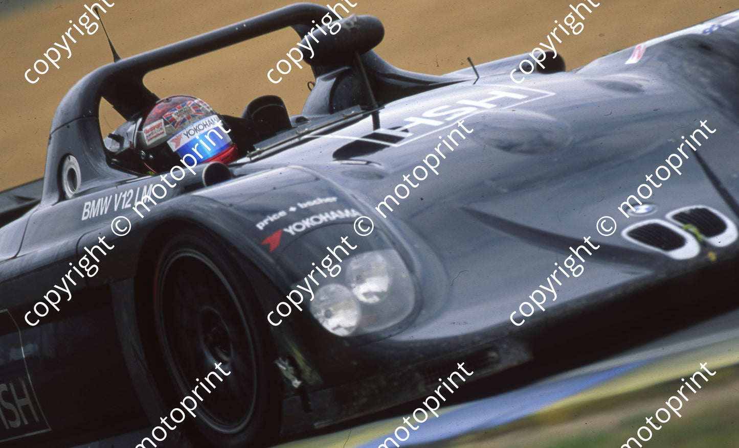 1999 Le Mans 18 Steve Soper, ....Bscher, ...Auberlen BMW V12 LMR (Watling Photo)