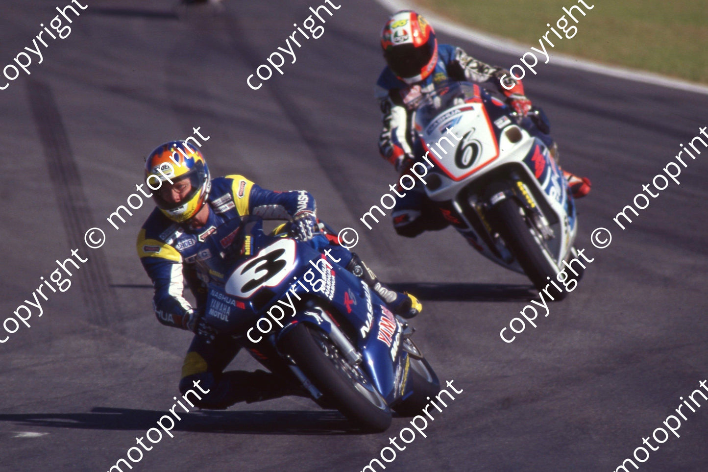 1999 Phakisa MC 3 Russell Wood Yamaha 6 Stewart McLeod Suzuki (Watling Photo)