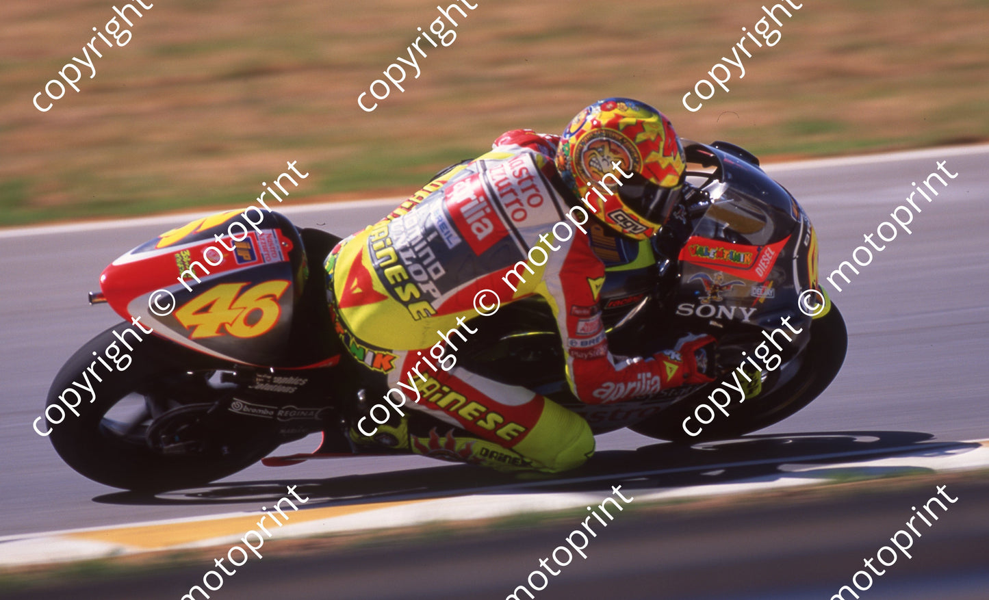1999 Phakisa SA GP 250 46 Valentino Rossi Aprilia (Colin Watling Photographic) (10)