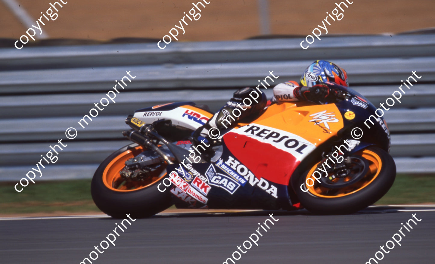 1999 Phakisa SA GP 500 15 Sete GIbernau Honda (Colin Watling Photographic) (7)