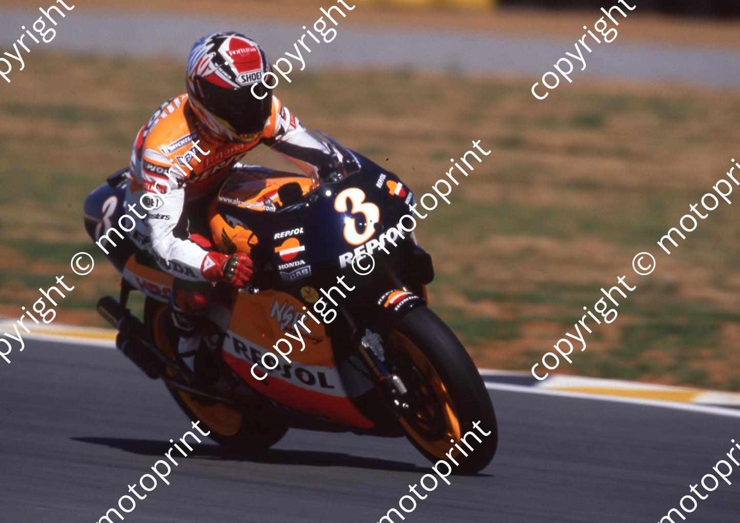 1999 Phakisa SA GP 500 3 Alex Criville Honda (Colin Watling Photographic) (20)