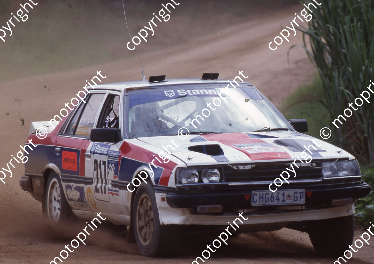 1999 Tour Natal Rally 217 Callie vd Merwe, Andre Vermeulen Skyline (Watling Photo)
