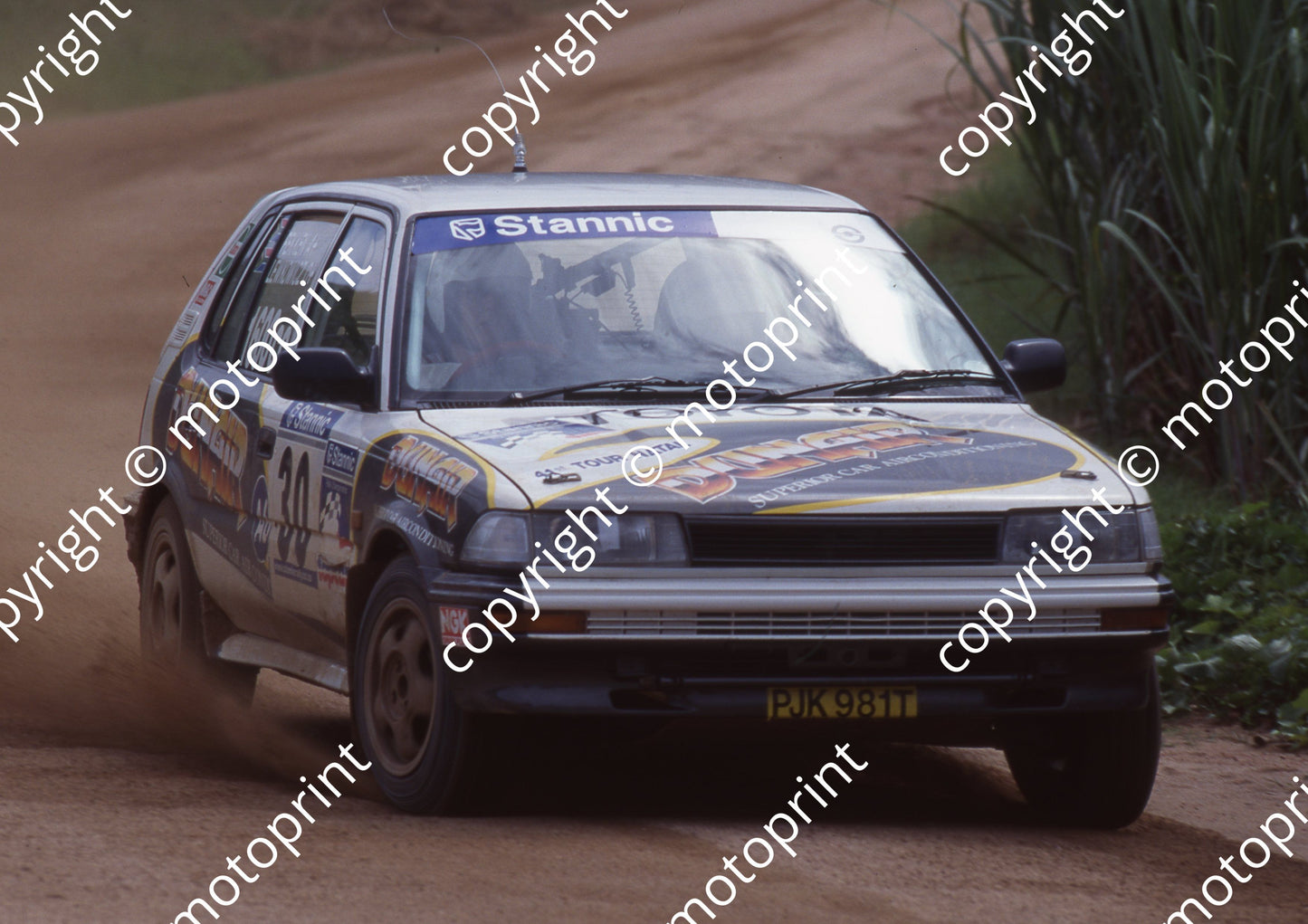 1999 Tour Natal Rally 30 Hergen Fekken, Dave Lewkowicz Toyota (Watling Photo)