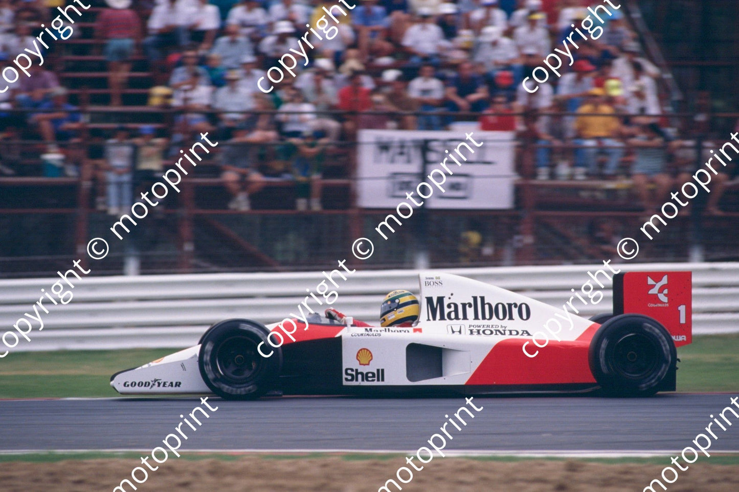 1 Ayrton Senna McLaren MP4-6b 05653 (no sale, contact website for quote on bigger MB version and prints A3 and larger) (3)