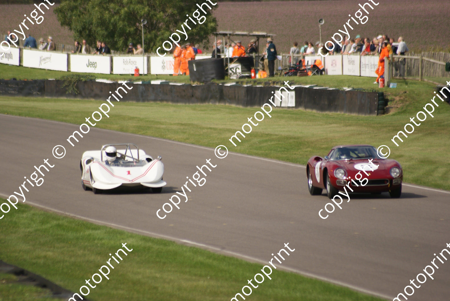 1 Jay Esterer Chinook Chev 3 Jeremy Cottingham Ferrari 250LM practice (22)