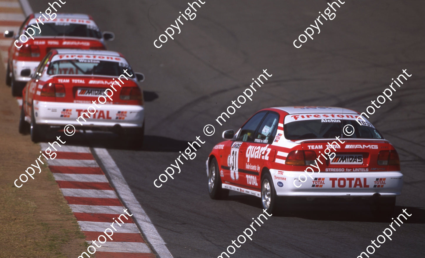 2000 Kya Midas 31 Curt Alchin 32 Clint Weston 30 Martin Steyn Ballades (Watling Photo)