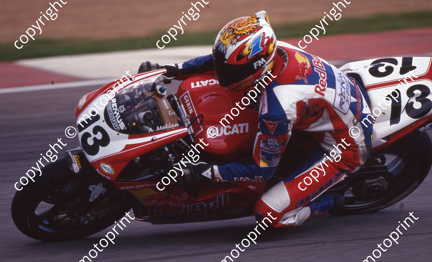 2000 Kya SBK 13 Andreas Meklau Ducati (Watling Photo) (3)