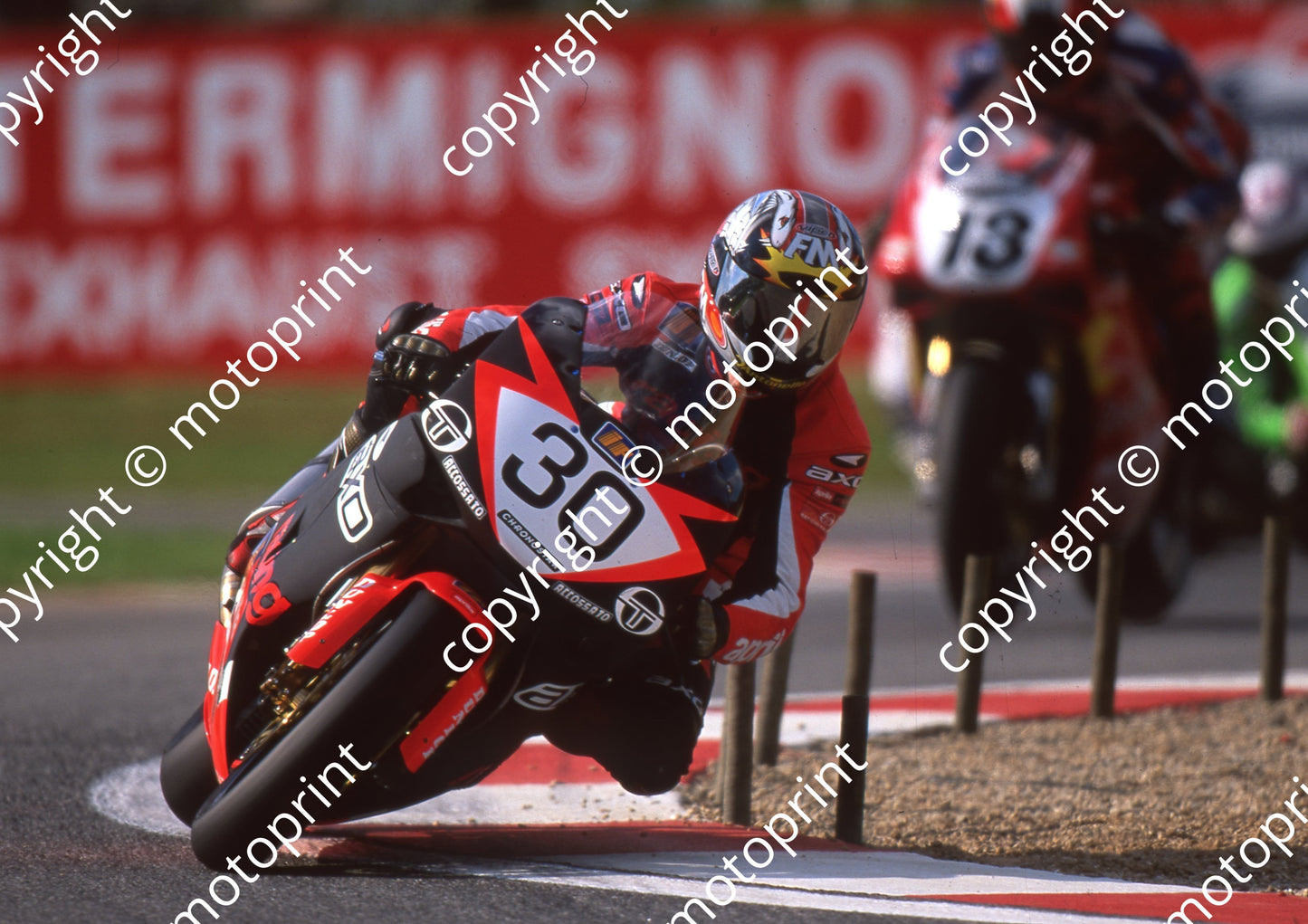 2000 Kya SBK 30 Alessandro Antonello Aprilia (Watling Photo) (2)