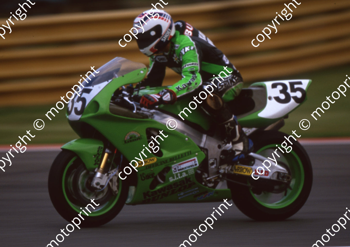 2000 Kya SBK 35 Giovanni Bussei Kawasaki (Watling Photo) (4)