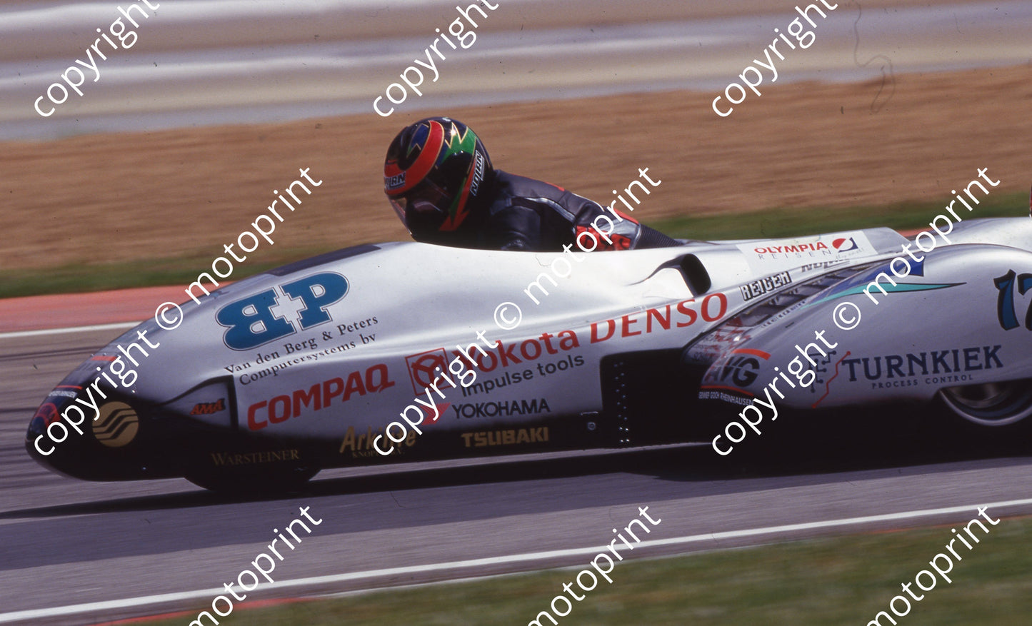 2000 Kya SBK sidecar 17 Bennie Janssen Trevor Hopkinson ADM (Watling Photo) (7)