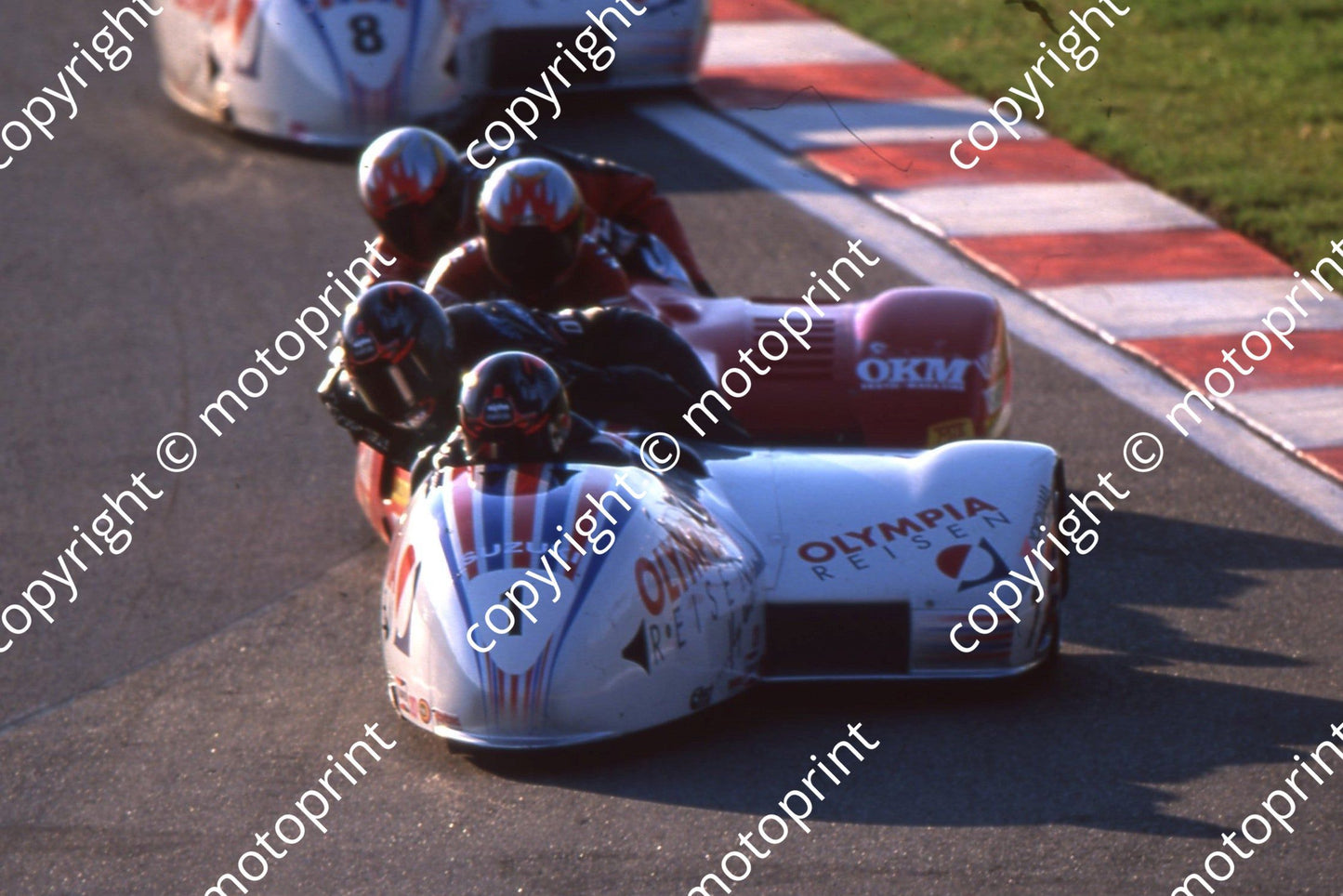 2000 Kya SBK sidecar 1 Steve WEbster Paul Woodhead Suzuki (Watling Photo) (1)