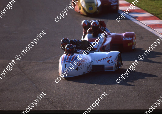 2000 Kya SBK sidecar 1 Steve WEbster Paul Woodhead Suzuki (Watling Photo) (3)