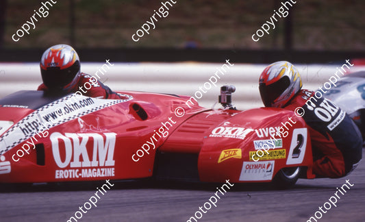 2000 Kya SBK sidecar 2 Klaus Klaffenbock Adolf Hanni Suzuki (Watling Photo) (10)