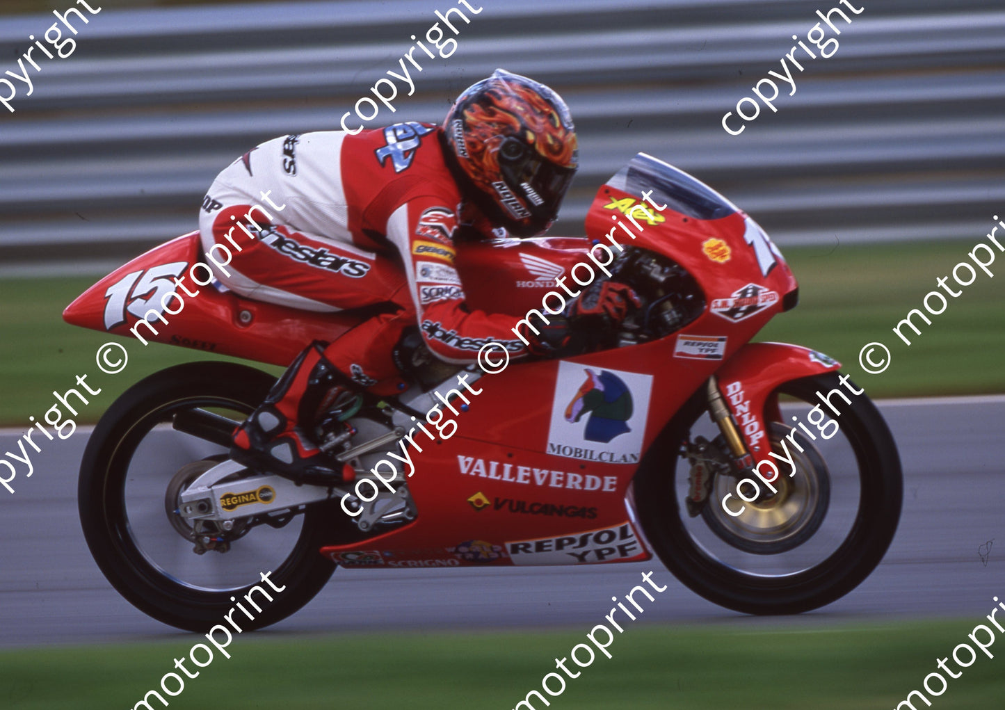 2000 Phakisa SA GP 125 15 Alex de Angelis Honda (Colin Watling Photographic) (54)