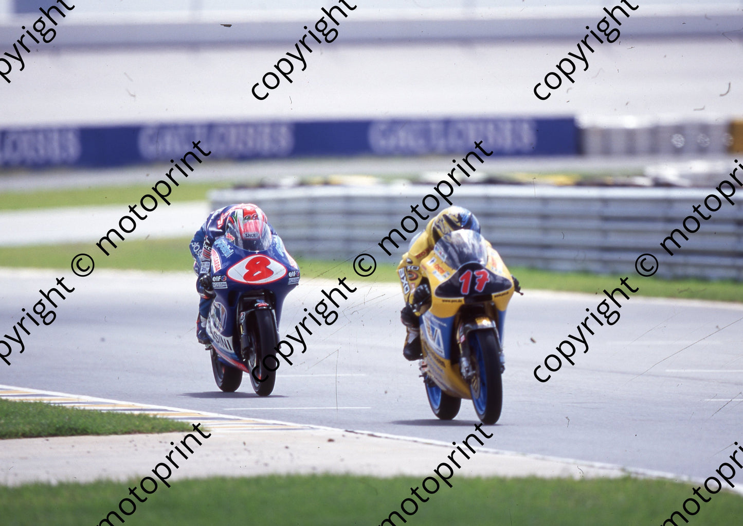 2000 Phakisa SA GP 125 17 Steve Jenkner Honda 8 Gianluigi Scalvini Aprilia (Colin Watling Photographic) (69)