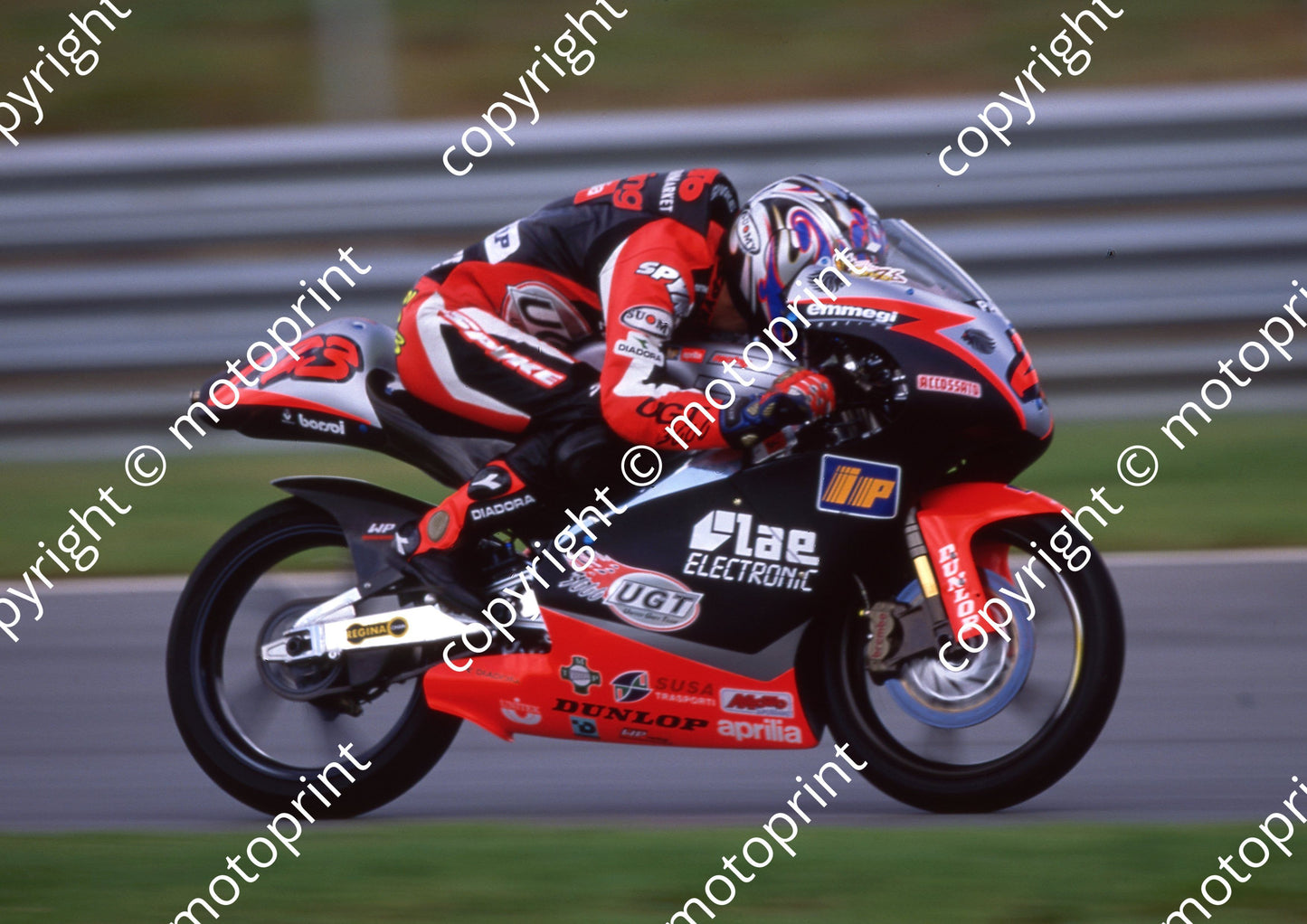 2000 Phakisa SA GP 125 23 Gino Borsoi Aprilia (Colin Watling Photographic) (3)