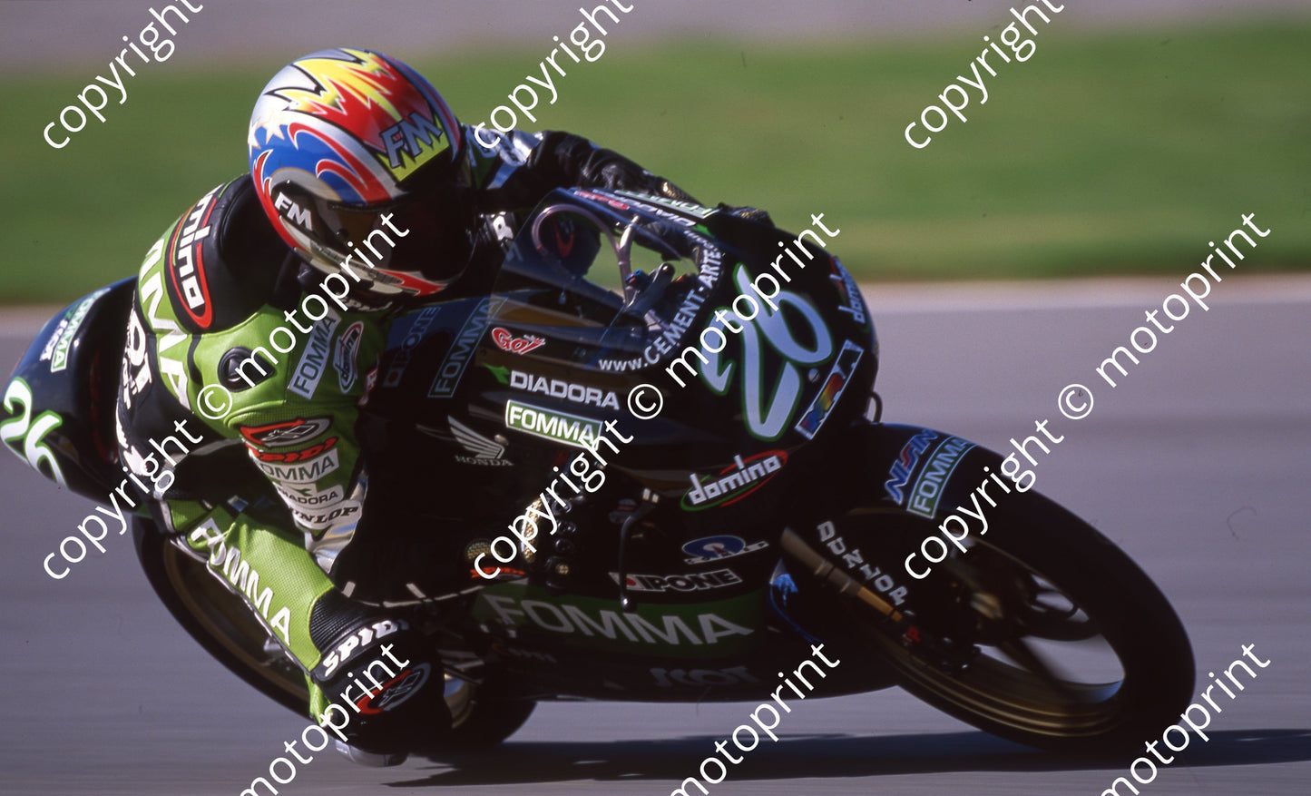 2000 Phakisa SA GP 125 26 Ivan Goi Honda (Colin Watling Photographic) (34)