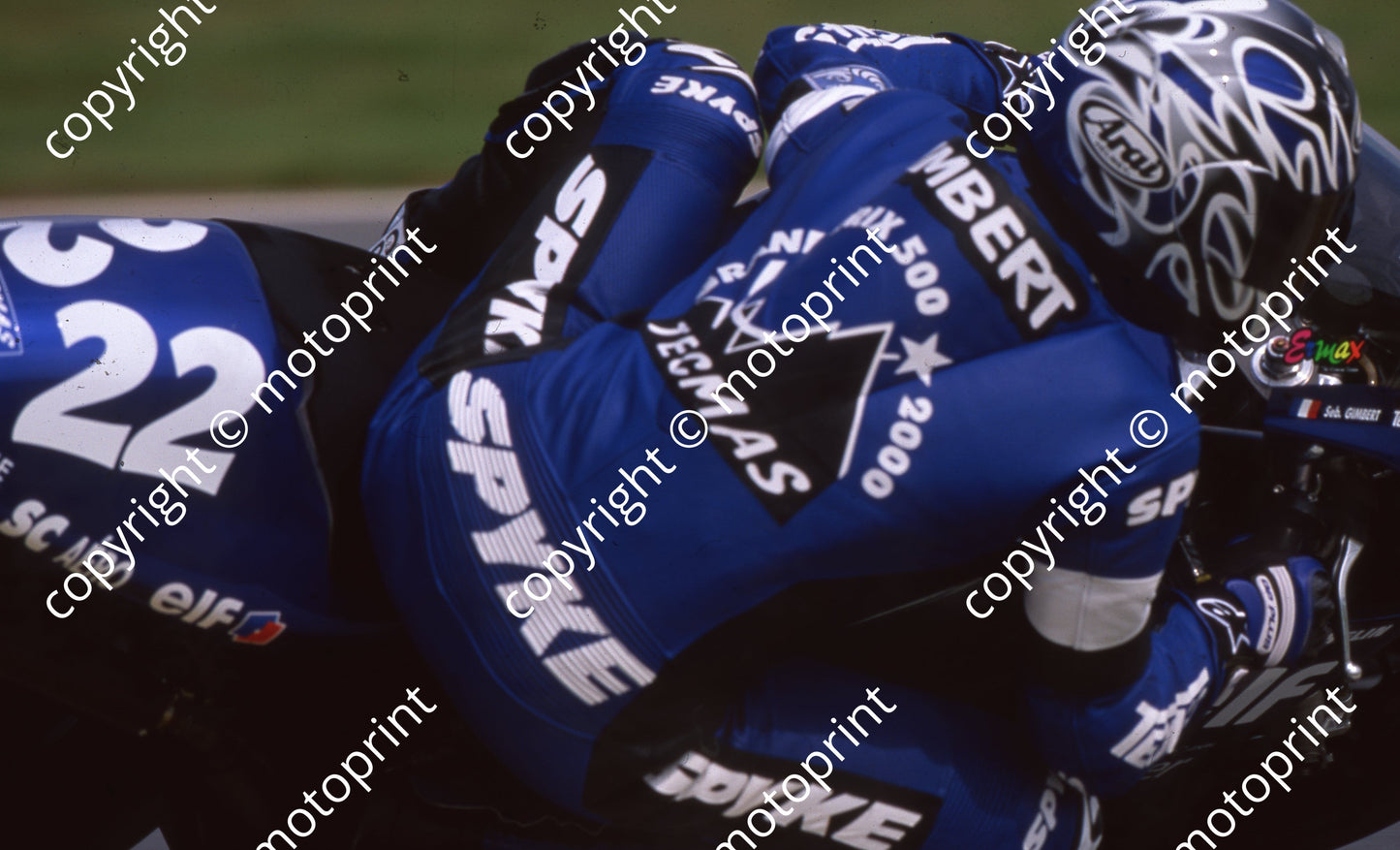 2000 Phakisa SA GP 500 22 Sebastien GImbert Honda (Colin Watling photographic) (4)