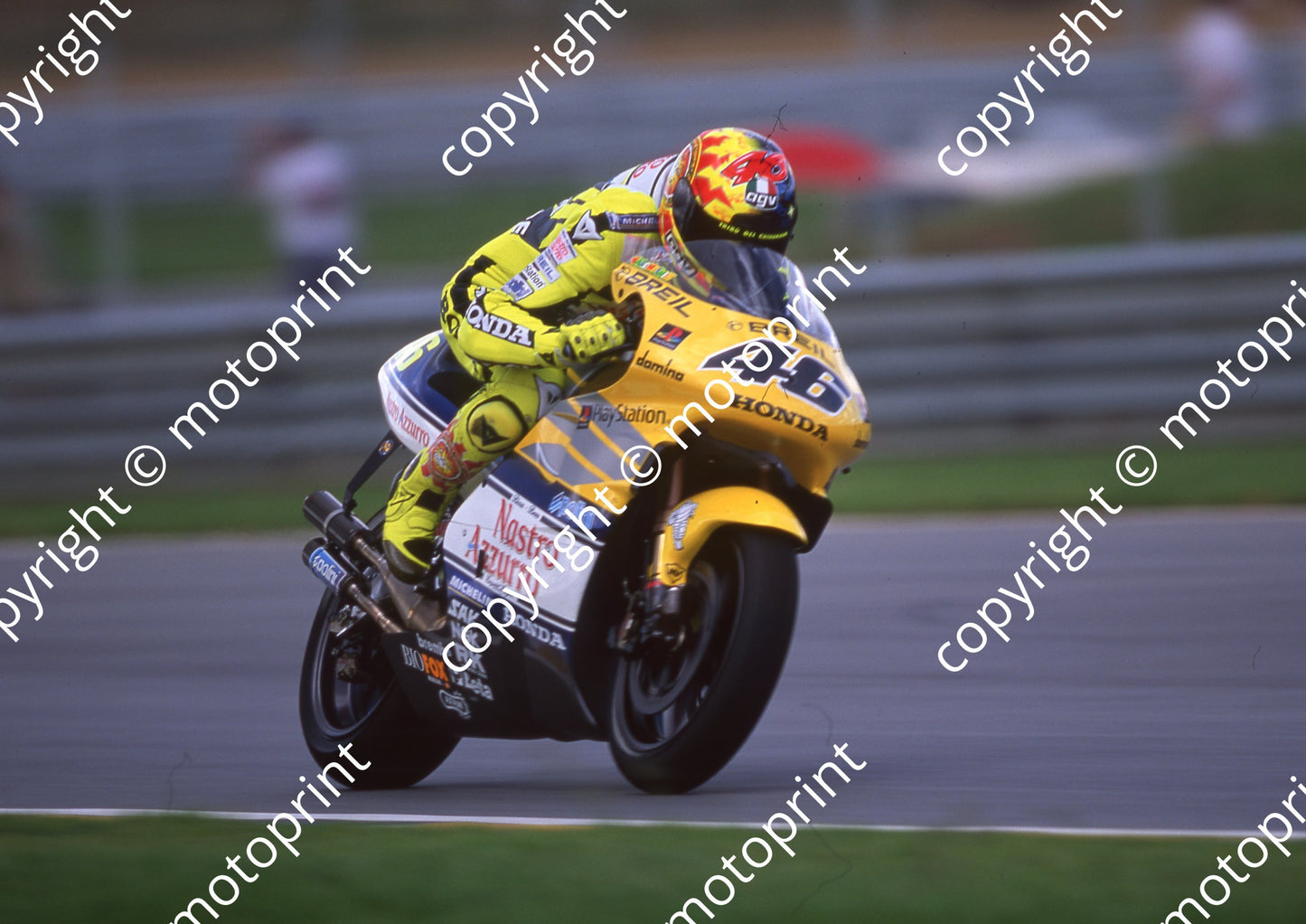 2000 Phakisa SA GP 500 46 Valentino Rossi Honda (Colin Watling Photographic) (33)