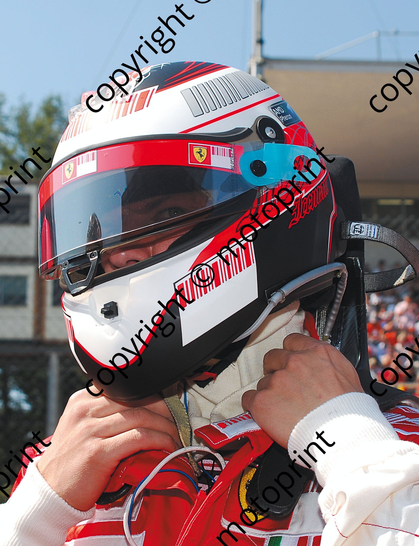 2007 Italian GP Kimi Raikkonen Ferrari F2007 (1)