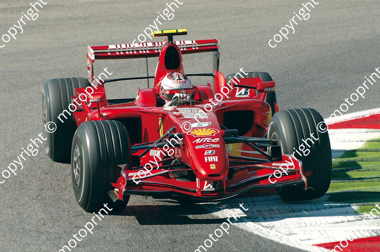 2007 Italian GP Kimi Raikkonen Ferrari F2007 (2)