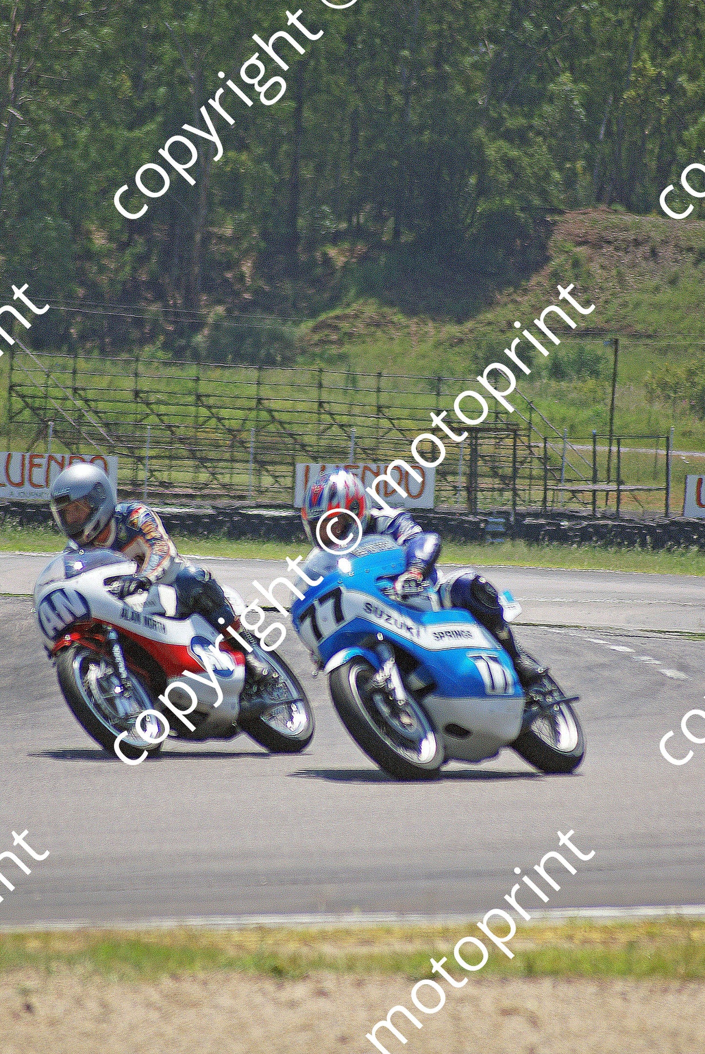 2008 MC 77 Suzuki TR 750 Les Van Breda, Alan North DSC02415