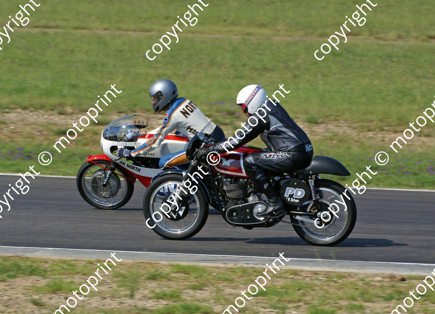 2008 MC Matchless Paddy Driver, Yamaha Alan North DSC02208