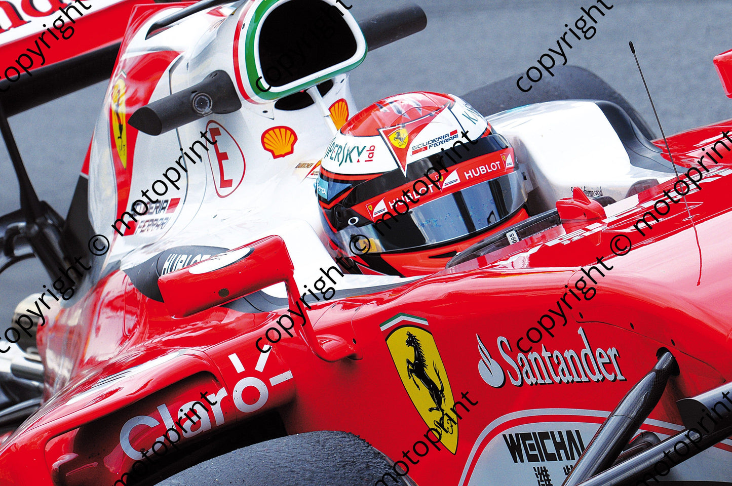 2016 7 Kimi Raikkonen Ferrari SF16H (courtesy Paolo D'Alessio) (30)