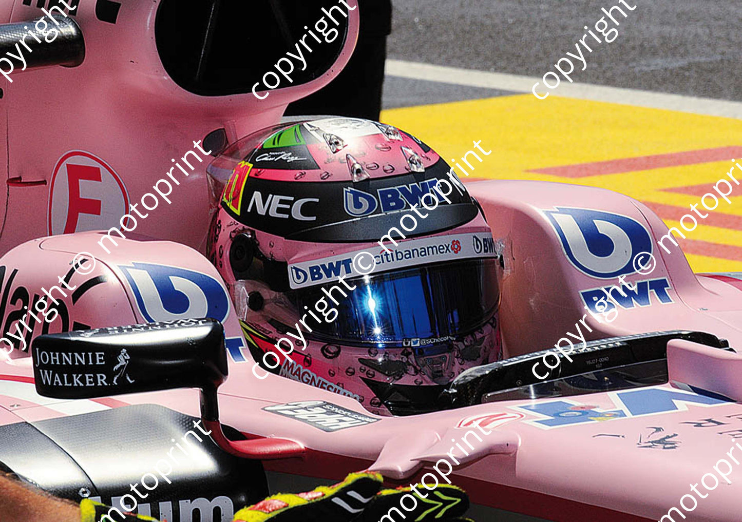 2017 GP Hungary 11 Sergio Perez Force India VJM10 (Courtesy Paolo D'Alessio) 1 (37)