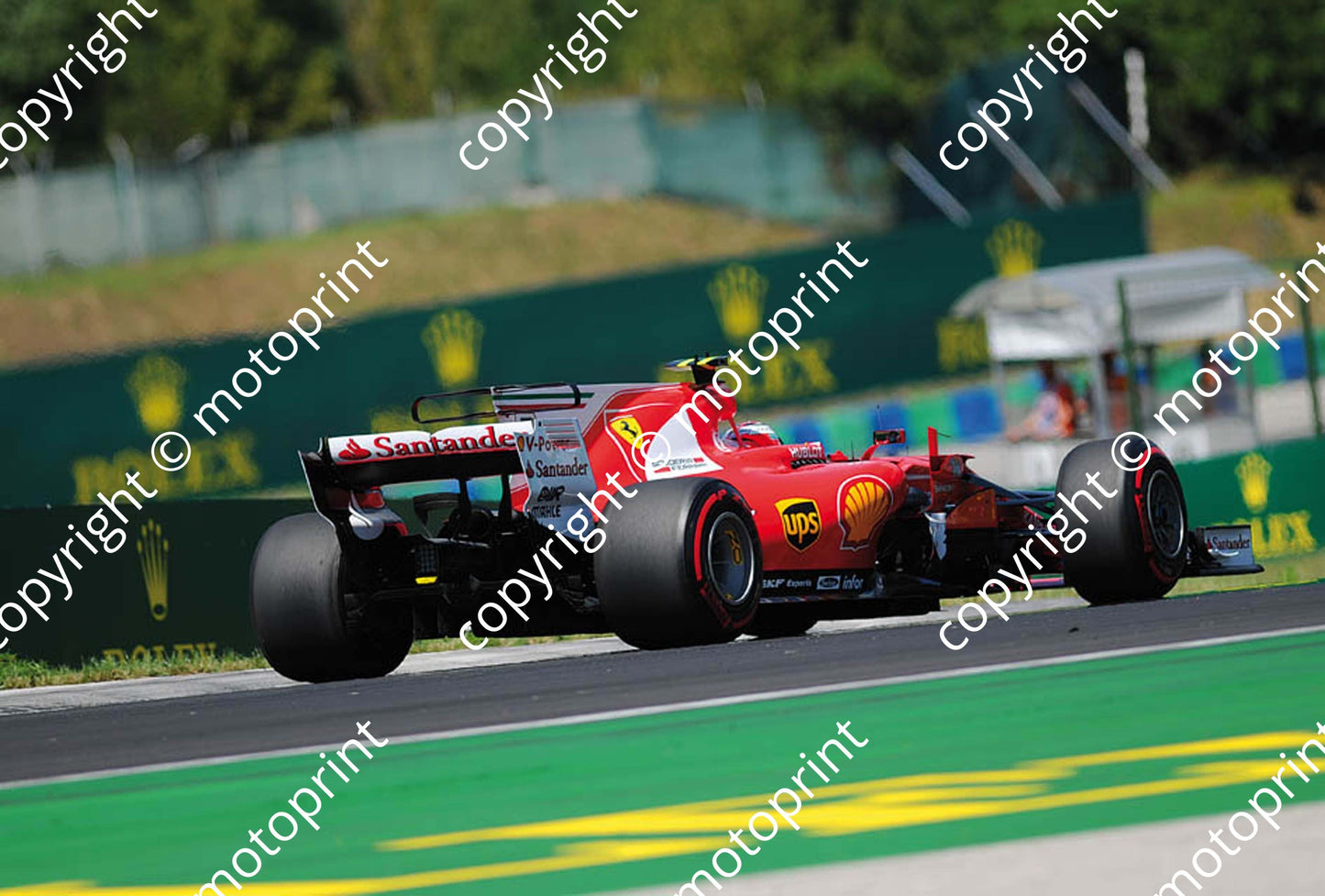 2017 GP Hungary 5 Sebastian Vettel Ferrari SF07H (Courtesy Paolo D'Alessio) 1 (67)