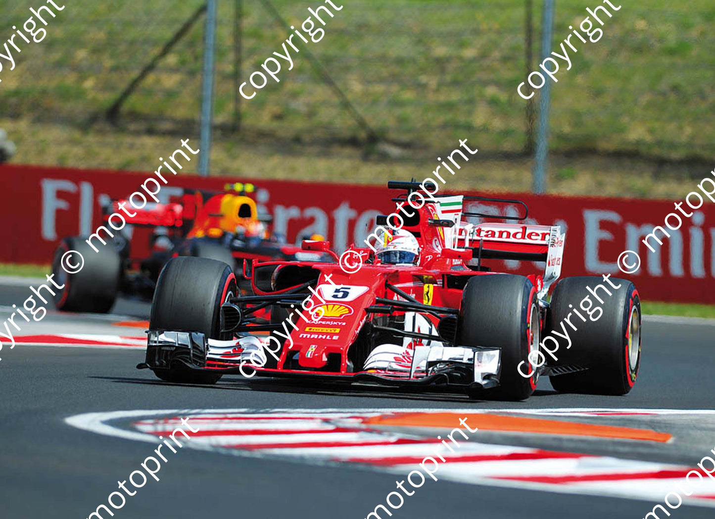2017 GP Hungary 5 Sebastian Vettel Ferrari SF07H (Courtesy Paolo D'Alessio) 1 (68)