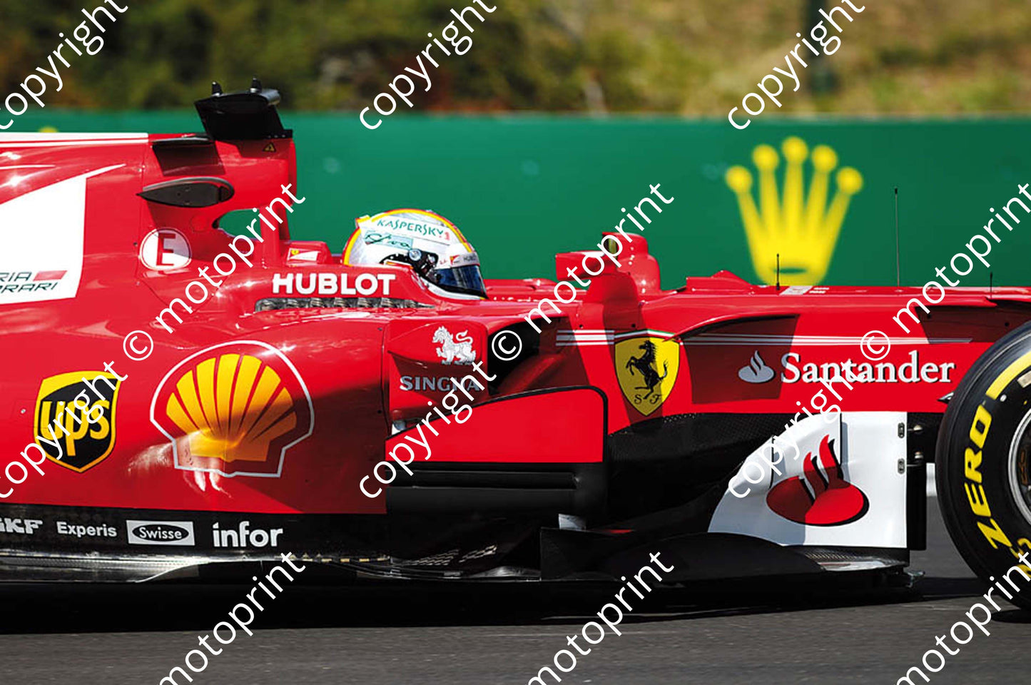 2017 GP Hungary 5 Sebastian Vettel Ferrari SF07H (Courtesy Paolo D'Alessio) 1 (75)