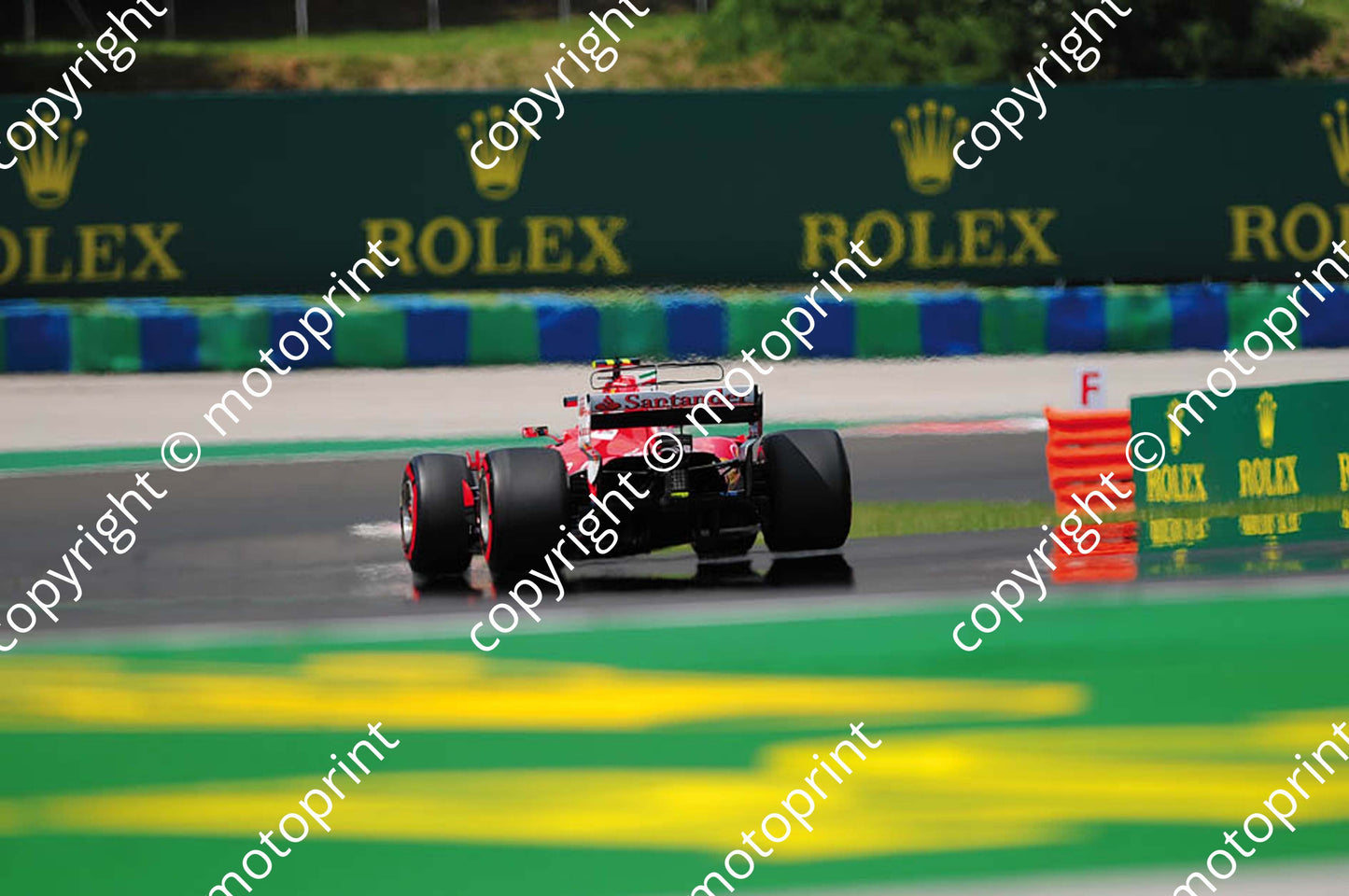 2017 GP Hungary 5 Vettel 7 Raikkonen Ferrari SF07H (Courtesy Paolo D'Alessio) 1 (5) (2)
